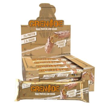 High Protein Bar Fehér Karamellkáosz - 60g - GRENADE