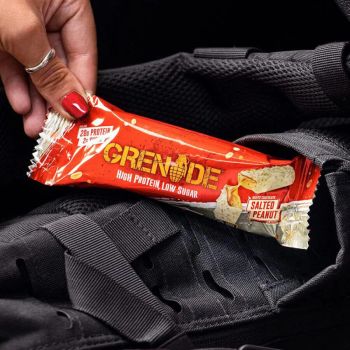 High Protein Bar White Fehércsokoládés sósmogyoró - 60g - GRENADE