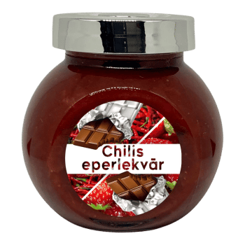 Dżem truskawkowy z czekoladą i chilli - 190 ml - Tündérnektár