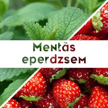Mentás eperdzsem - 190 ml - Tündérnektár