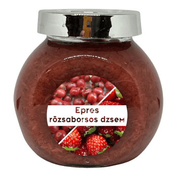 Epres rózsaborsos dzsem - 190 ml - Tündérnektár