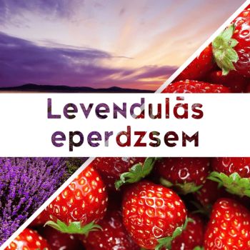 Levendulás eperdzsem - 190 ml - Tündérnektár