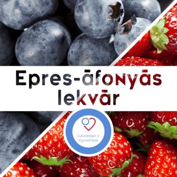 Erdbeer-Blaubeer-Konfitüre - mit Xylit - 190 ml - Tündérnektár