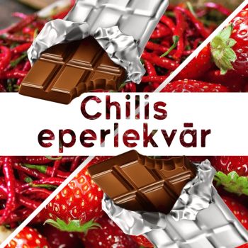 Dżem truskawkowy z czekoladą i chilli - 190 ml - Tündérnektár