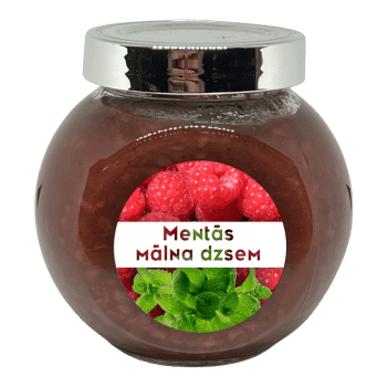 Mentás málna dzsem - 190 ml - Tündérnektár