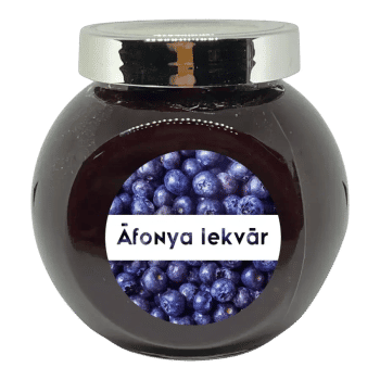 Áfonya lekvár - 190 ml - Tündérnektár
