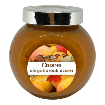 Pikantny dżem morelowy - 190 ml - Tündérnektár