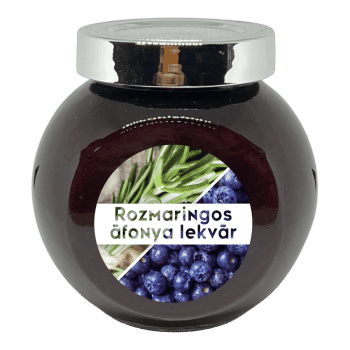 Rozmaringos áfonya lekvár - 190 ml - Tündérnektár