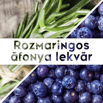 Rozmaringos áfonya lekvár - 190 ml - Tündérnektár