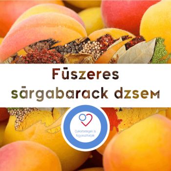 Pikante Aprikosenmarmelade - für Diabetiker - 190 ml - Tündérnektár