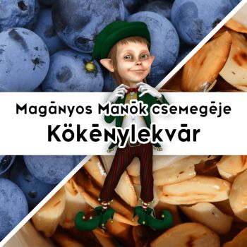 Magányos Manók Csemegéje Kökénylekvár pirított mandulával - 190 ml - Tündérnektár
