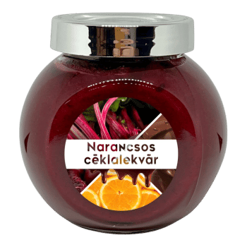 Narancsos céklalekvár csokoládéval - 190 ml - Tündérnektár