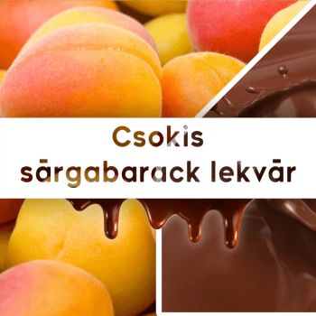 Csokis sárgabarack lekvár - 190 ml - Tündérnektár