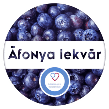 Čučoriedkový džem - xylitol - 190 ml - Tündérnektár