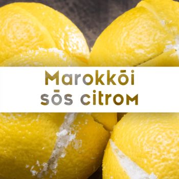 Marokkói sós citrom - 190 ml - Tündérnektár