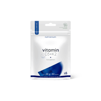 Vitamin D3 + K2 kapszula 60 db - Nutriversum