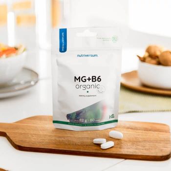 MG+B6 Organic - 60 tabletta - Nutriversum