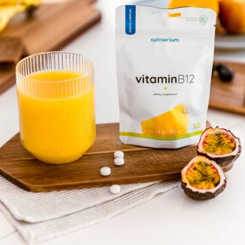 Witamina B12 - 30 tabletek - Nutriversum