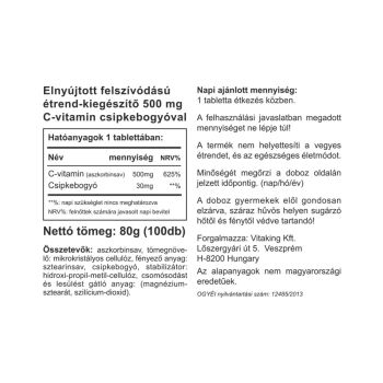 C-Vitamin TR 500mg - Vitaking