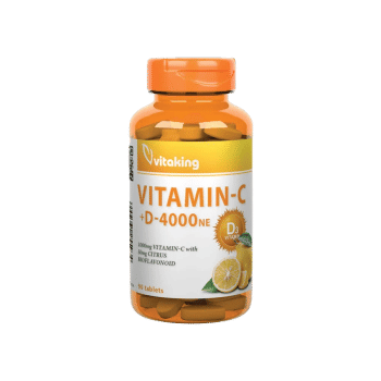 C-1000mg + D-4000NE - 90 tabletta - Vitaking