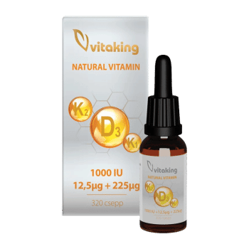 D3+K2+K1-vitamin CSEPPEK - 10ml - Vitaking