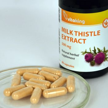 Máriatövis kivonat 500mg - 80 kapszula - Vitaking