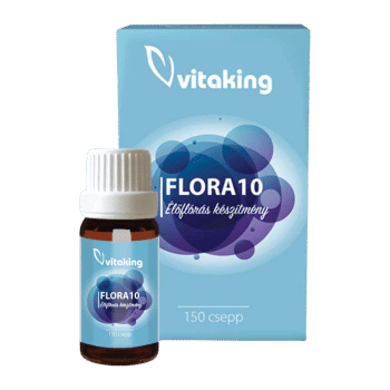 FLORA10 Élőflórás Készítmény (150 Csepp) - Vitaking