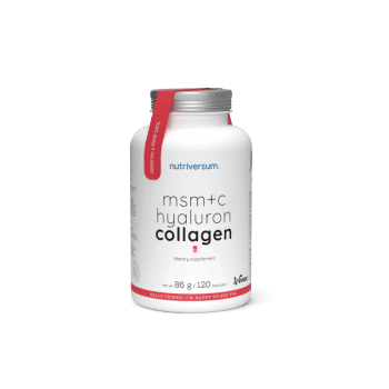 MSM+C Hyaluron Collagen - 120 kapsułek - MSM+C Hyaluron Collagen - 120 kapsułek - MSM+C Hyaluron Collagen. Nutriversum