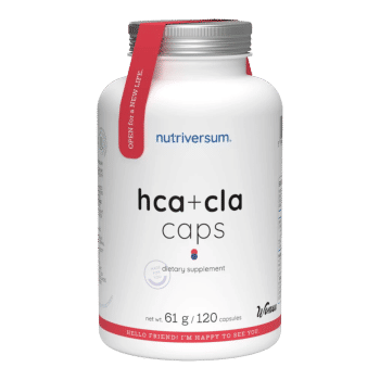 Kapsułki HCA + CLA - 120 kapsułek - HCA + CLA Caps. Nutriversum