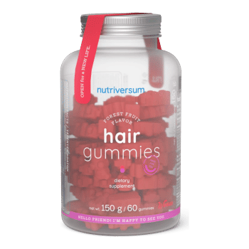 Hair Gummies - 60 gumicukor - Nutriversum