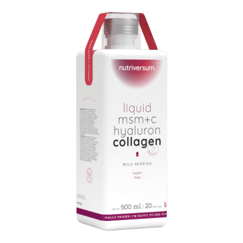 MSM+C Hyaluron Collagen Liquid - 500 ml - erdei gyümölcs - Nutriversum