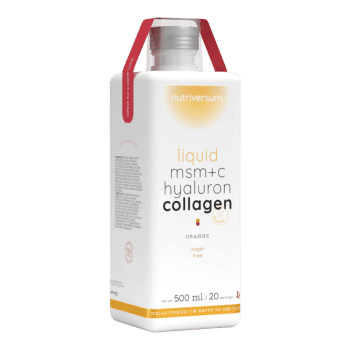 MSM+C Hyaluron Collagen Liquid - 500 ml - pomarańczowy - Nutriversum
