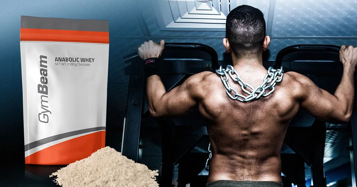 Anabolic Whey – kreatin monohidráttal és glutamin peptidekkel gazdagított tejsavó fehérje