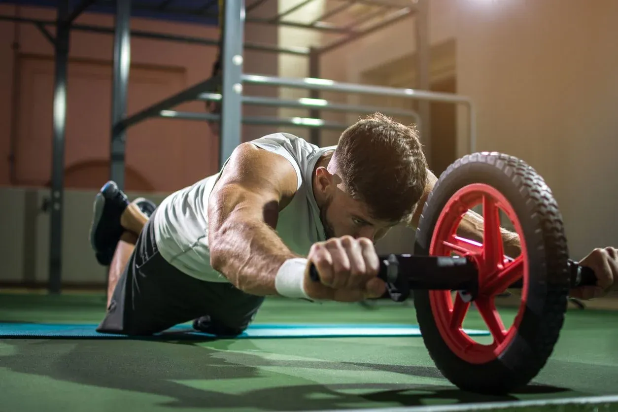 Ab Wheel erősítő kerék - GymBeam