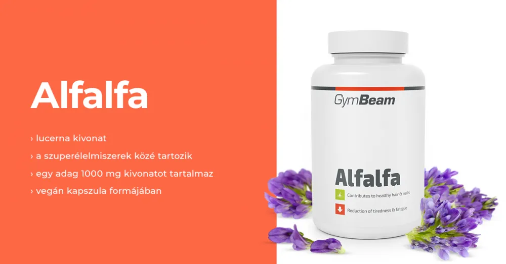 Alfalfa - 90 kapszula - GymBeam