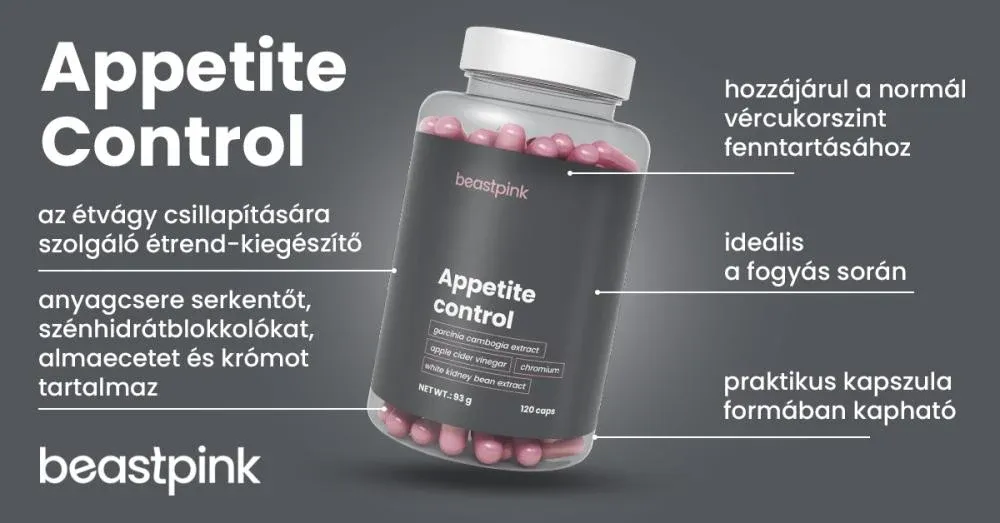 Appetite Control - 120 kapszula - BeastPink