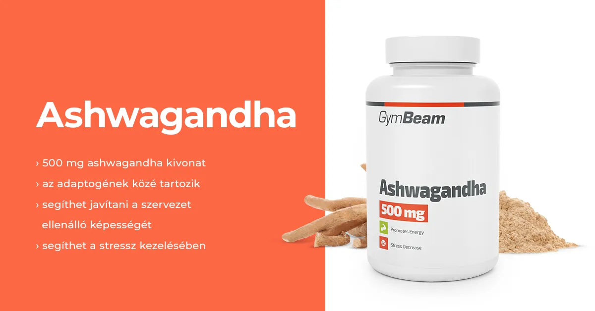 Ashwagandha - 90 kapszula - GymBeam