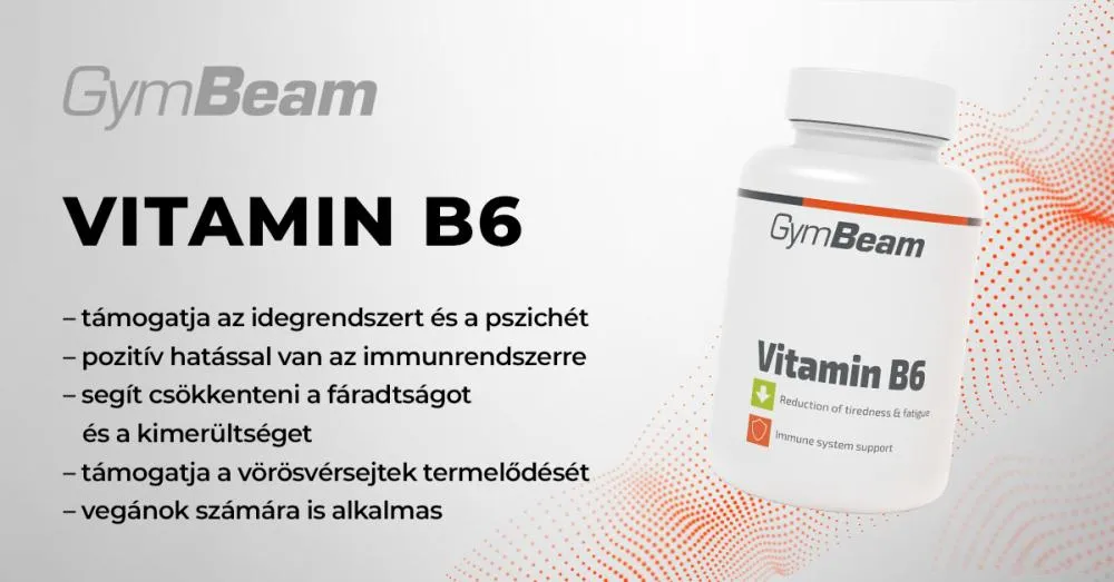 B6-vitamin - 90 tabletta - GymBeam