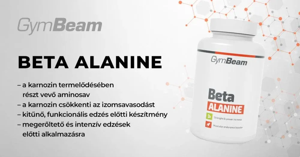 Béta-alanin tab - 120 tabletta - GymBeam