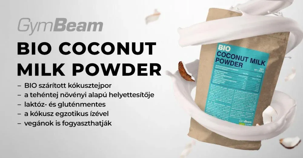 BIO Kókusztejpor - 250 g - GymBeam