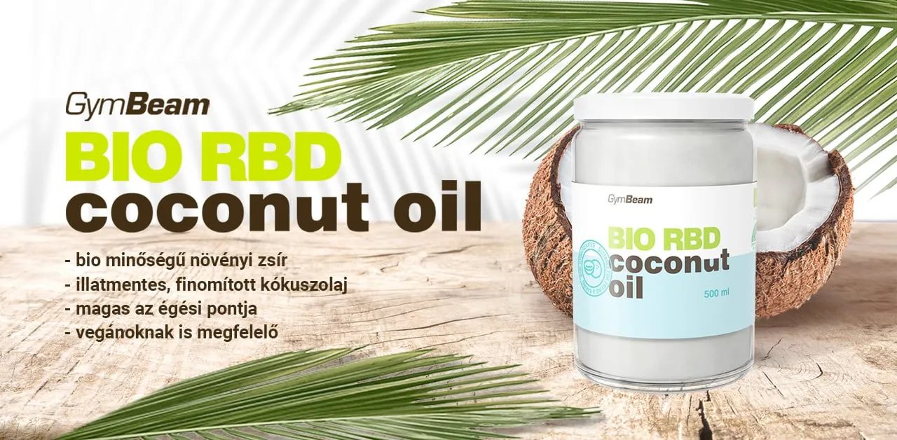 BIO RBD Kókuszolaj - 500 ml - GymBeam