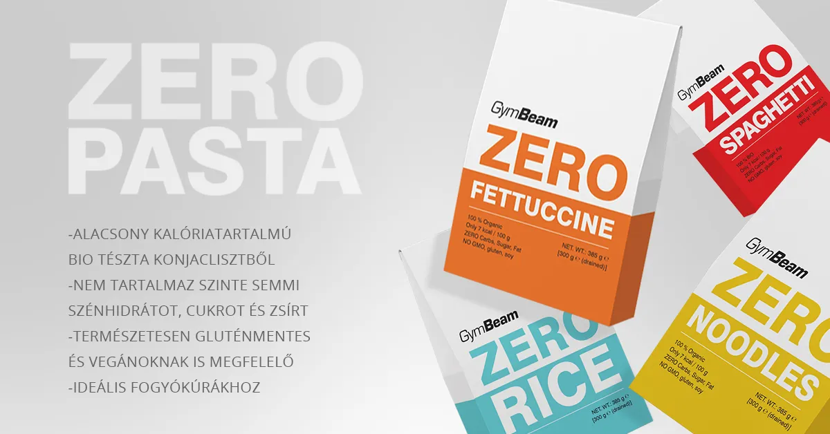 BIO Zero Fettuccine - 385g - GymBeam