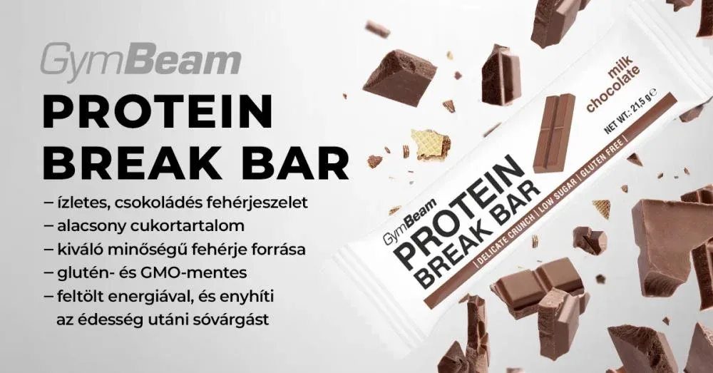 Break Bar fehérjeszelet - 25 x 21,5 g - GymBeam