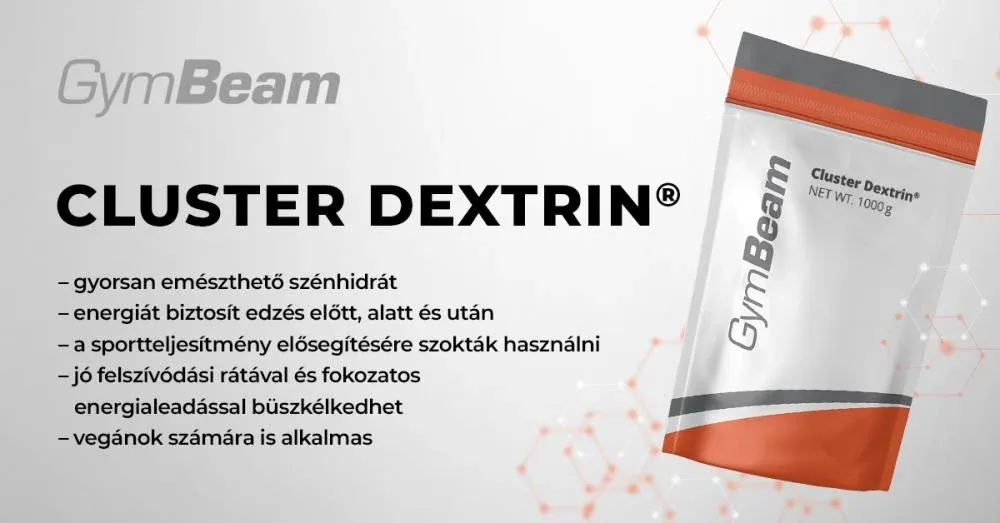 Cluster Dextrin - 1000 g GymBeam