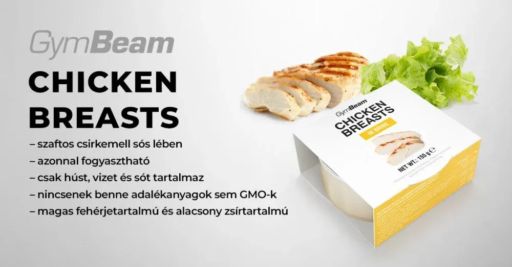 Csirkemell saját levében - 155 g - GymBeam