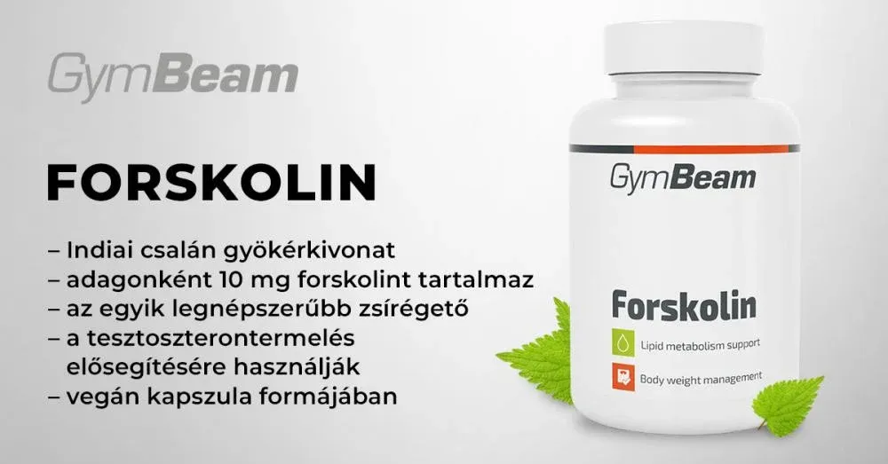 Forskolin - 60 kapszula - GymBeam