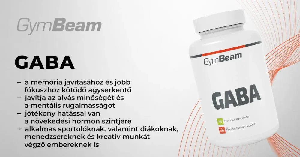 GABA - 120 kapszula - GymBeam