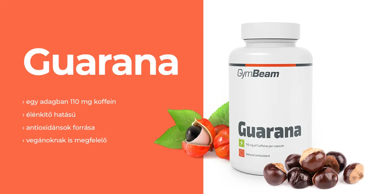 Guarana - 90 kapszula - GymBeam