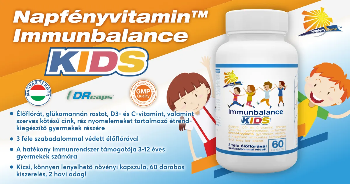 Immunbalance KIDS - 60 kapszula