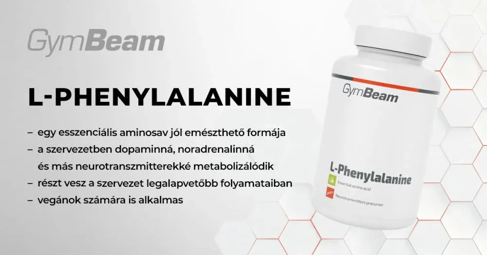 L-fenilalanin - 90 kapszula - GymBeam